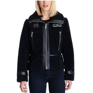 Micheal Kors - Sherpa Moto Jacket